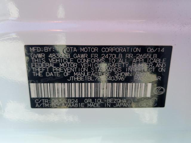 JTHBE1BL7E5040396 Lexus GS 350