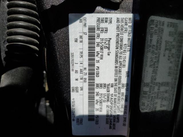1FADP3M25HL249646 Ford FOCUS SEL