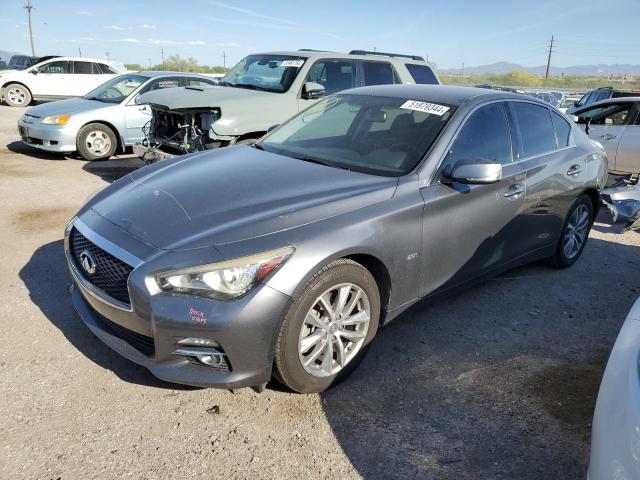 2017 Infiniti Q50 Base მანქანა იყიდება აუქციონზე, vin: JN1CV7AP8HM642167, აუქციონის ნომერი: 51979344