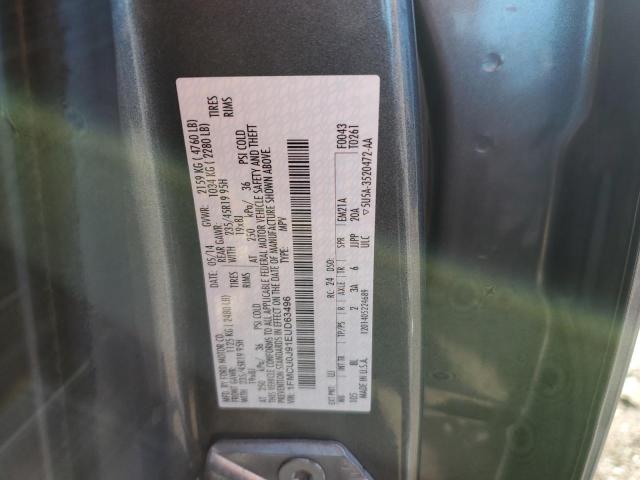 1FMCU0J91EUD63496 Ford Escape Titanium