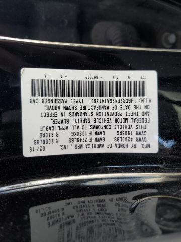1HGCR2F49GA141583 Honda ACCORD LX