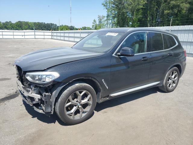 Auction sale of the 2021 Bmw X3 Xdrive30i, vin: 5UXTY5C00M9E77528, lot number: 52224194