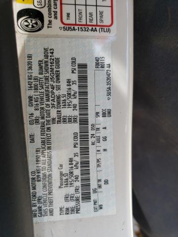 3FADP4FJ5GM162143 Ford Fiesta Titanium