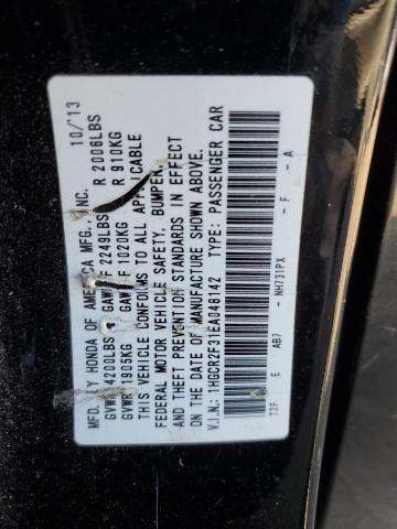 1HGCR2F31EA048142 Honda ACCORD LX