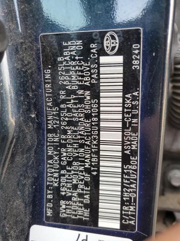 4T1BF1FK3GU181065 Toyota CAMRY LE