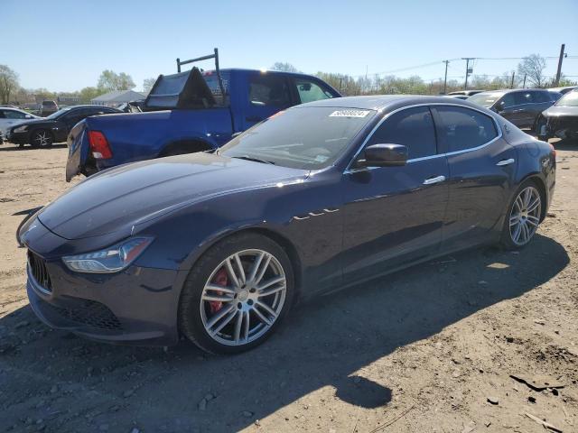 2015 Maserati Ghibli S მანქანა იყიდება აუქციონზე, vin: ZAM57RTA8F1151676, აუქციონის ნომერი: 50908024