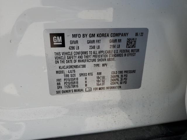 KL4CJASM2NB547390 Buick Encore Preferred