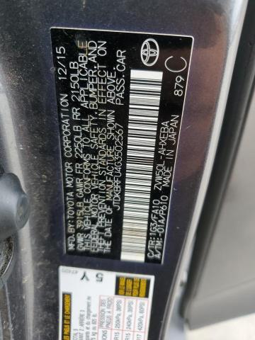 JTDKBRFU4G3502567 Toyota Prius