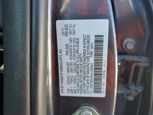 5J8TB3H35HL020943 Acura RDX