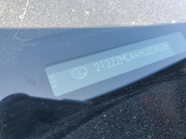 2T2ZZMCA4HC059039 Lexus Rx 350 Base