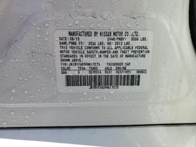 JN1BV7AR0FM417073 Infiniti Q50 BASE