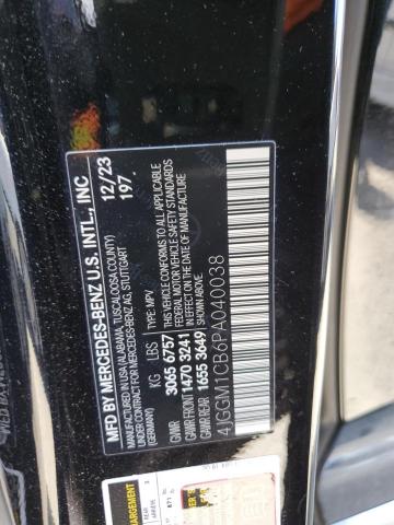 4JGGM1CB6PA040038 Mercedes-Benz Eqe Suv 350 4matic