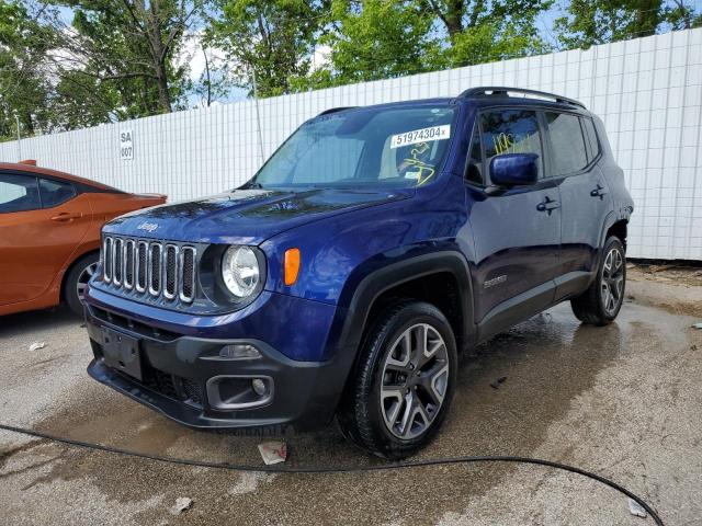 Auction sale of the 2017 Jeep Renegade Latitude, vin: ZACCJBBB7HPG41186, lot number: 51974304