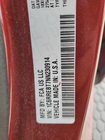 1C6RREBT7NN230914 RAM 1500 Big Horn/lone Star