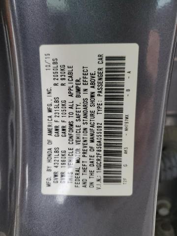 1HGCR2F85GA055092 Honda ACCORD EXL