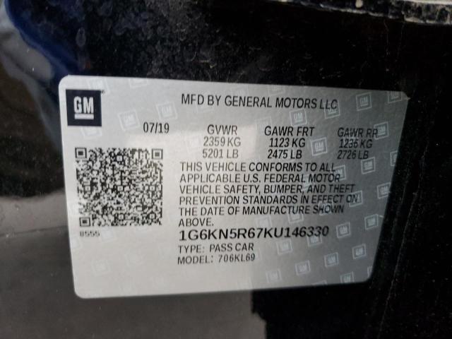 1G6KN5R67KU146330 Cadillac Ct6 Sport