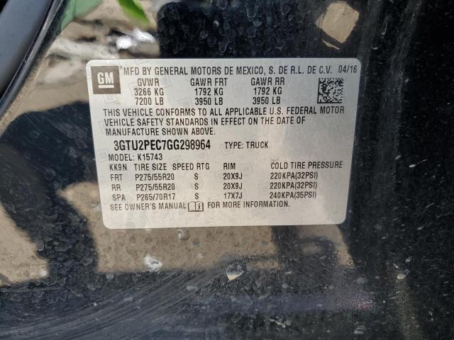 3GTU2PEC7GG298964 GMC Sierra K1500 Denali