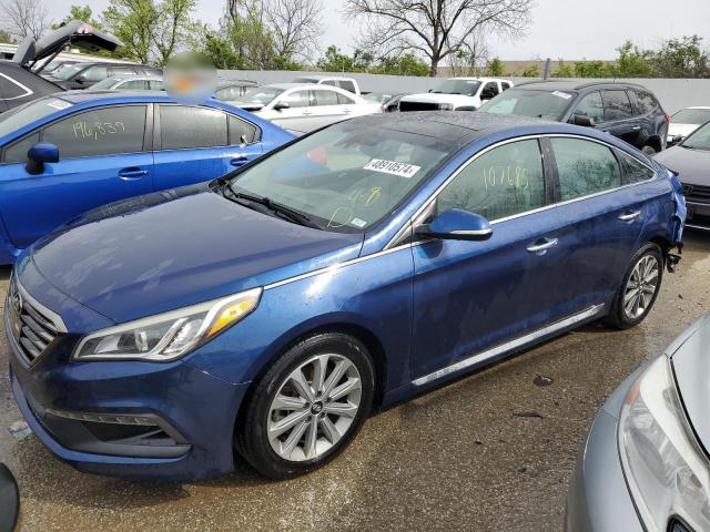 Auction sale of the 2016 Hyundai Sonata Sport, vin: 5NPE34AF0GH280121, lot number: 48910574