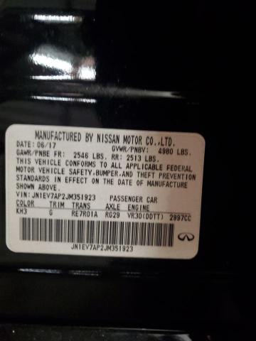 JN1EV7AP2JM351923 Infiniti Q50 LUXE