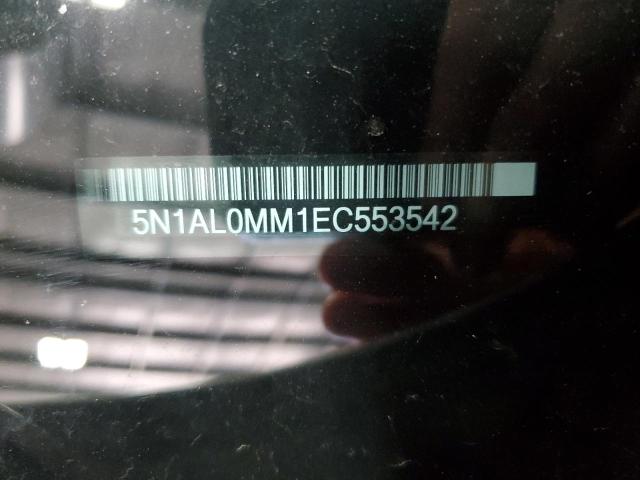 5N1AL0MM1EC553542 Infiniti QX60
