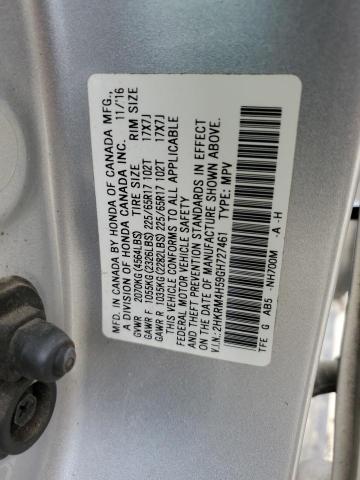 2HKRM4H59GH727461 Honda CR-V EX