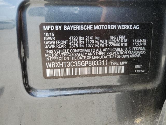 WBXHT3C35GP883311 BMW X1 Xdrive28i