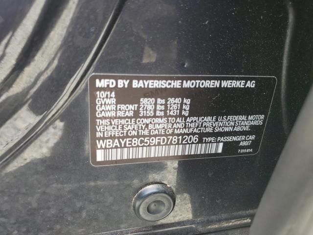 WBAYE8C59FD781206 BMW 750 LI