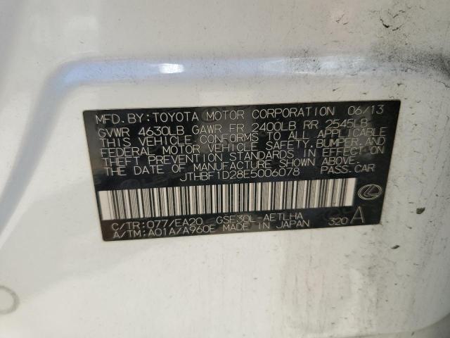 JTHBF1D28E5006078 Lexus IS 250