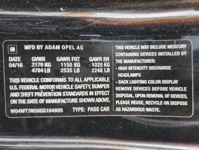 W04WT3N58GG104805 Buick Cascada Premium