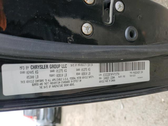 2C3CDZBT0FH715754 Dodge Challenger Sxt Plus
