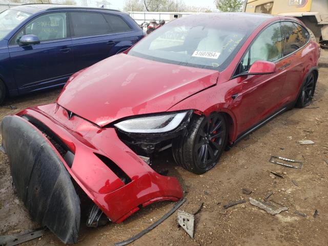 51607954 :رقم المزاد ، 7SAXCBE67PF408069 vin ، 2023 Tesla Model X مزاد بيع