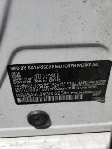 WBA5A5C54GD529345 BMW 528 I