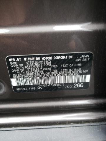 JA4AD3A37HZ058272 Mitsubishi Outlander Se