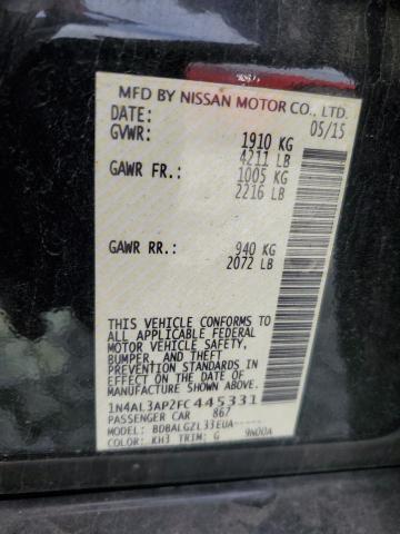 1N4AL3AP2FC445331 Nissan ALTIMA 2.5