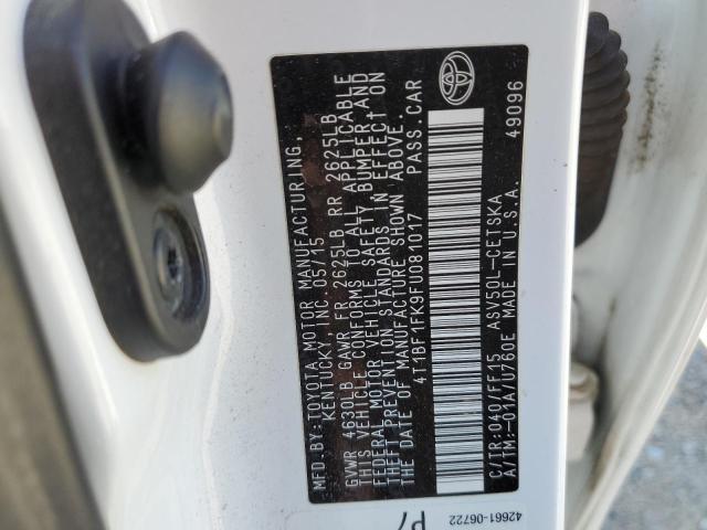 4T1BF1FK9FU081017 Toyota CAMRY LE