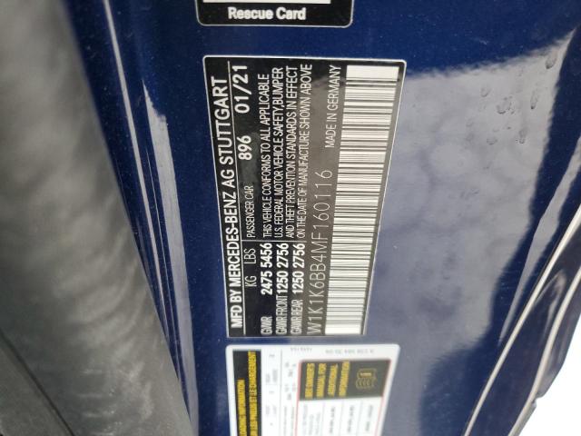 W1K1K6BB4MF160116 Mercedes-Benz E AMG 53