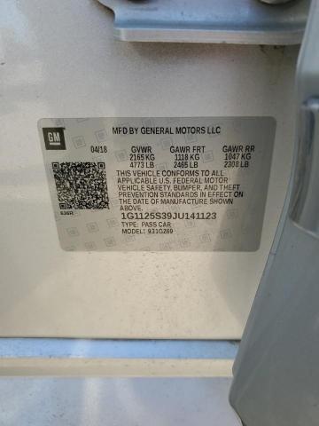 1G1125S39JU141123 Chevrolet Impala Premier