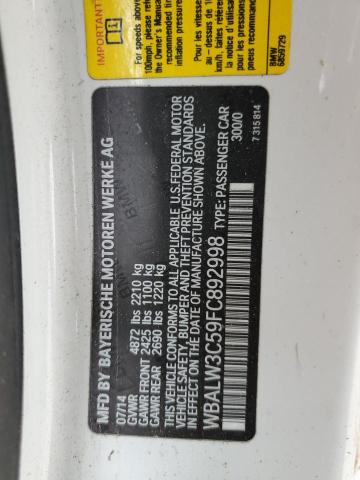 WBALW3C59FC892998 BMW 640 I
