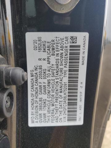 2HGFC3A58LH752091 Honda CIVIC SI
