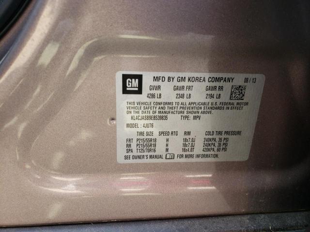 KL4CJASB9EB539835 Buick Encore