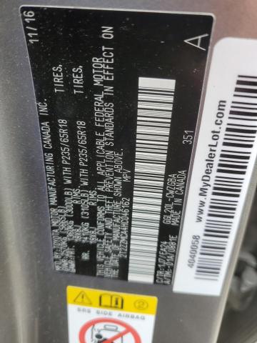 2T2ZZMCA4HC046162 Lexus Rx 350 Base
