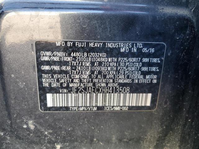 JF2SJAECXHH413508 Subaru FORESTER 2