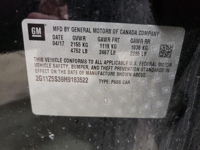 2G11Z5S39H9183522 Chevrolet IMPALA LS