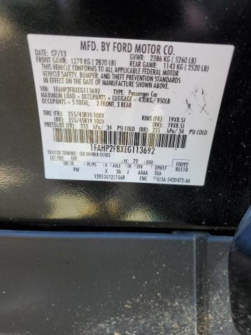 1FAHP2F8XEG113692 Ford Taurus Limited