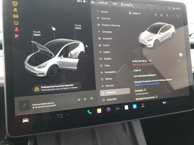 7SAYGDEF4PF885871 Tesla Model Y