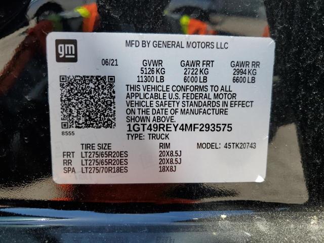 1GT49REY4MF293575 GMC Sierra K2500 Denali