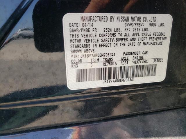 JN1BV7AR0EM706341 Infiniti Q50 BASE