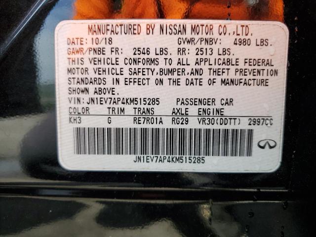 JN1EV7AP4KM515285 Infiniti Q50 LUXE