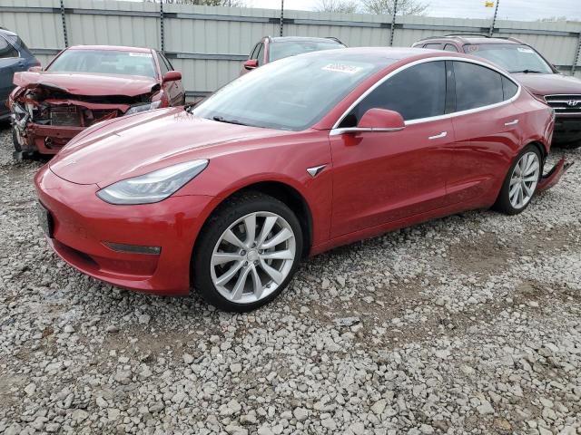 2018 Tesla Model 3 მანქანა იყიდება აუქციონზე, vin: 5YJ3E1EAXJF159407, აუქციონის ნომერი: 50805014