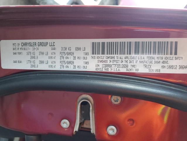 1C6RR6KT7FS512690 RAM 1500 St